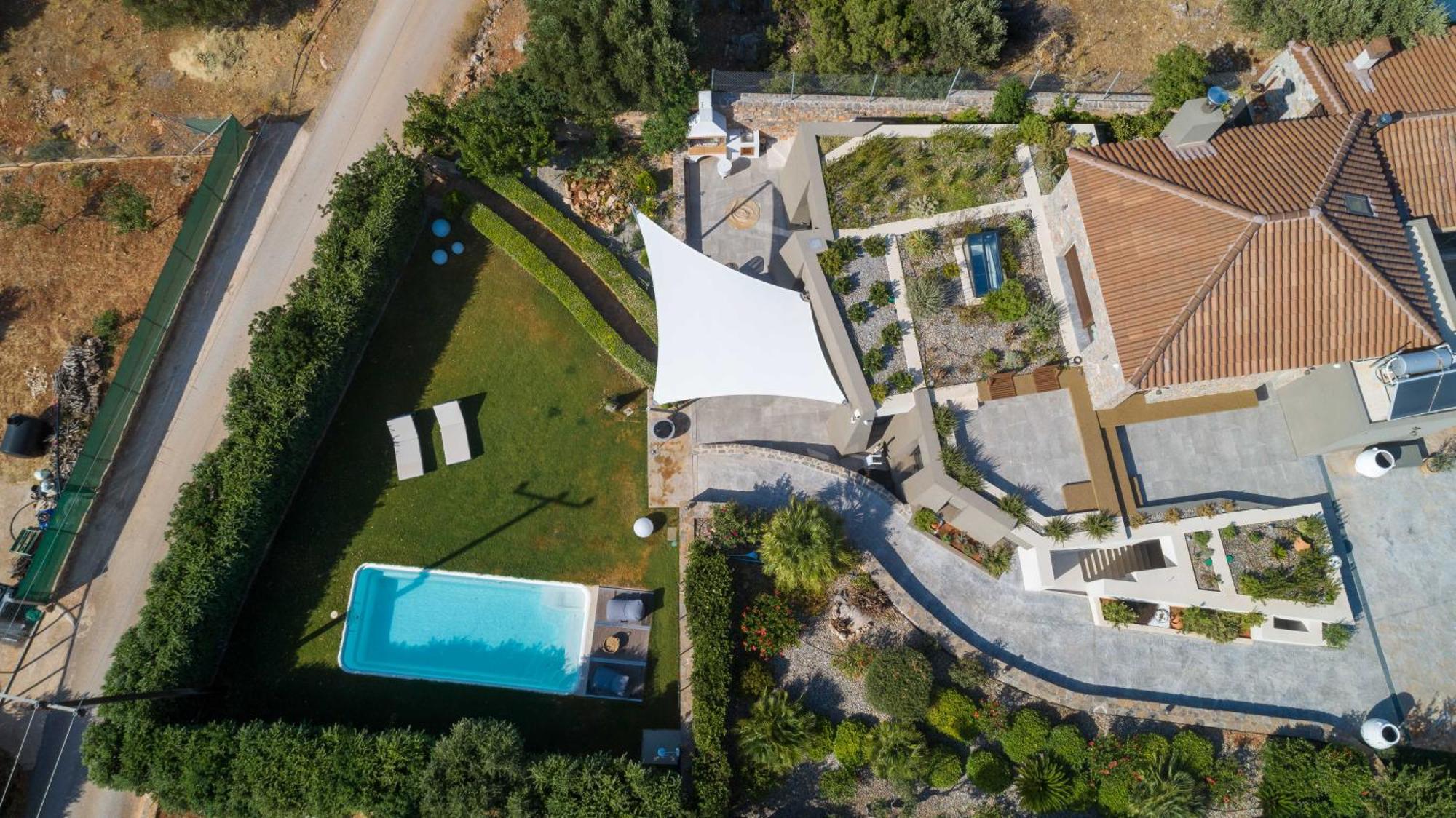 Lithari Luxury Villa With Private Pool, Your Perfect Retreat, Crete آغيوس نيكولاوس المظهر الخارجي الصورة